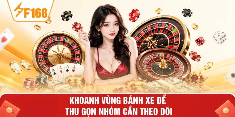Khoanh vùng bánh xe để thu gọn nhóm cần theo dõi